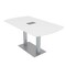 Skutchi Designs 33.5 in W, 69.5 in L, 29 in H, Engineered Wood Top, White HAR-AREC-34X70-DOU-ELEC-XD09 - alternate 1